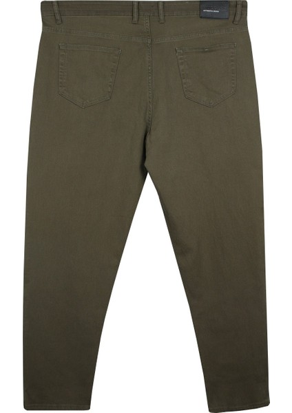 Erkek Büyük Beden 110 KILO-172 Kilo Arası Için Uygun Likralı Kanvas Pantolon Toprak fırsatları