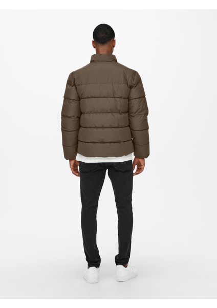 Onsmelvın Lıfe Puffer Jacket Otw Vd Erkek Kahverengi Mont 22019345-15 fiyatları