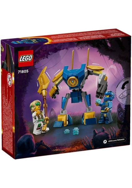 Akdenizpos UG01 71805 ® Ninjago® Jay'in Robotu Savaş Paketi 78 Parça +6 Yaş (Yeni)