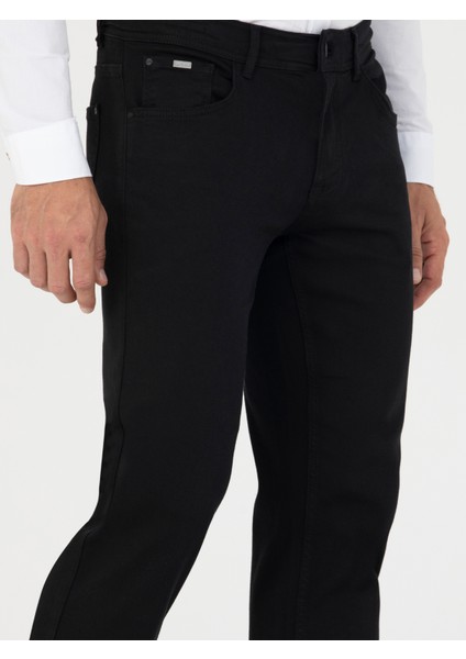 Erkek Siyah Regular Fit Jean Pantolon 50277663-DN0027 indirimleri