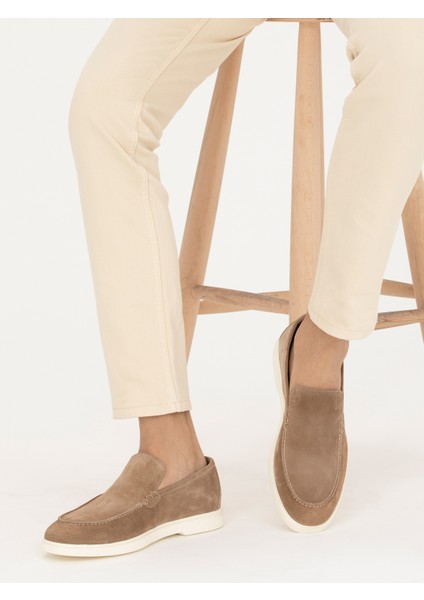 Erkek Bej Loafer Ayakkabı 50287554-VR011