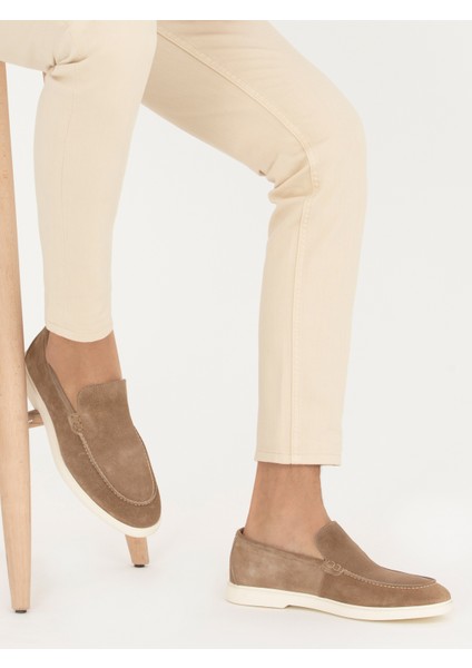 Erkek Bej Loafer Ayakkabı 50287554-VR011