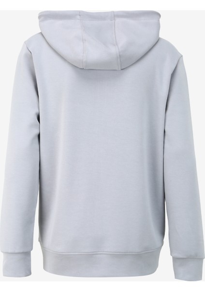 Gri Erkek Kapüşonlu Relaxed Sweatmont J4SM-SWT7227