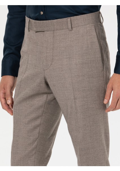 Erkek Bej Pantolon 50257235-VR011