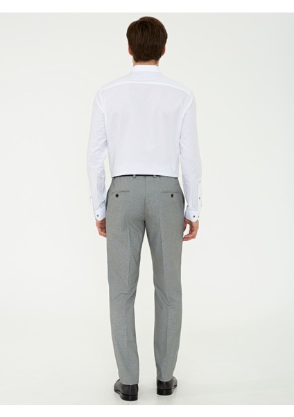 Erkek Siyah Slim Fit Kumaş Pantolon 50232869-VR046 modelleri