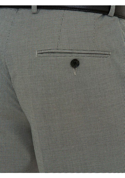 Erkek Siyah Slim Fit Kumaş Pantolon 50232869-VR046 fırsatları