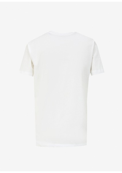 Kırık Beyaz Kadın Bisiklet Yaka Basic T-Shirt F4SL-TST0216 fiyatları