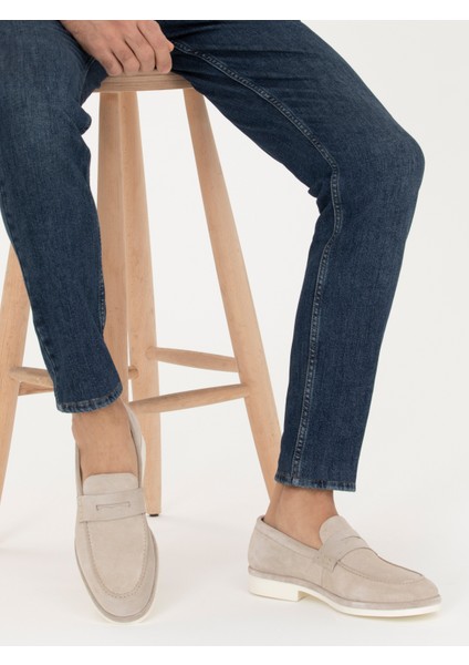Erkek Bej Loafer Ayakkabı 50287817-VR011
