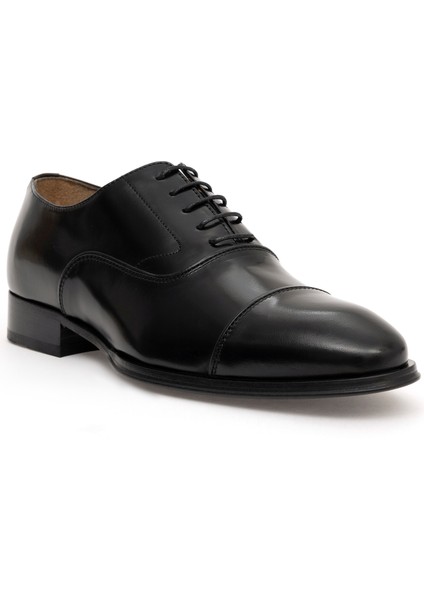 Erkek Siyah Kösele Taban %100 Deri Klasik Ayakkabı 50287596-VR046