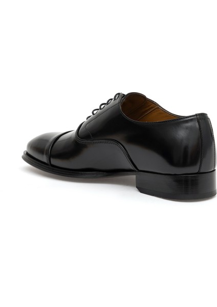 Erkek Siyah Kösele Taban %100 Deri Klasik Ayakkabı 50287596-VR046 modelleri