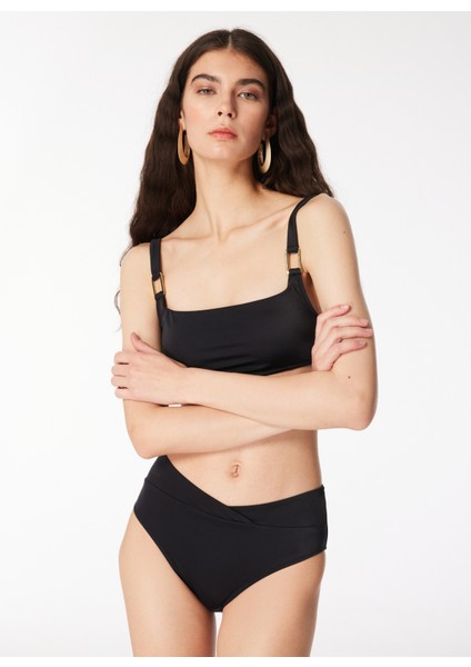 Siyah Kadın Bikini Alt 24-Olıva