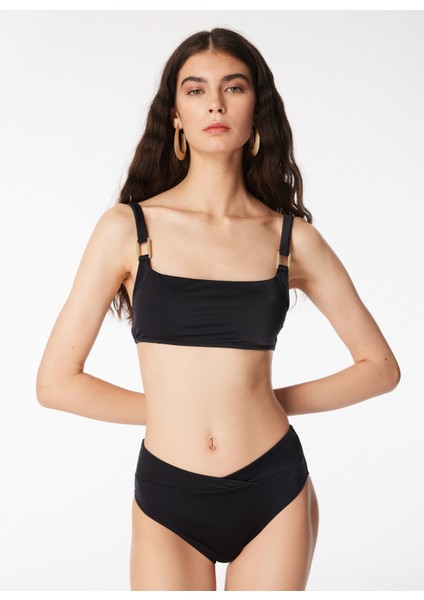 Siyah Kadın Bikini Alt 24-Olıva