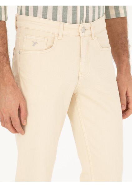 Erkek Bej Jean Pantolon 50284453-VR011