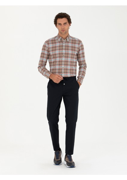 Erkek Lacivert Pantolon (Kanvas-Chino) 50273982-VR033