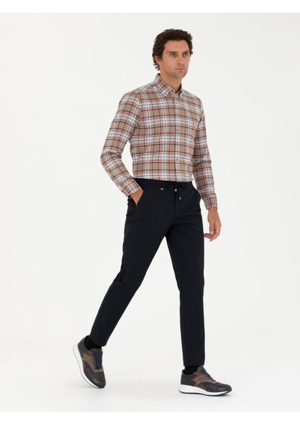 Erkek Lacivert Pantolon (Kanvas-Chino) 50273982-VR033