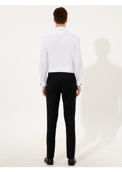 Erkek Siyah Slim Fit Kumaş Pantolon 50250844-VR046 fırsatları