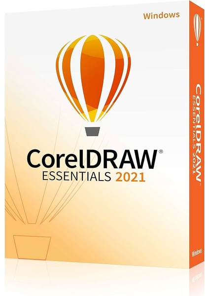 CorelDRAW Essentials 2021 Windows - 1 PC Lifretime/ömür Boyu Dijital Kod