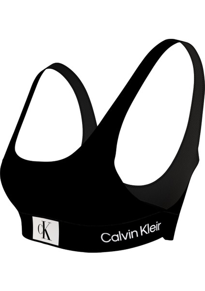 Calvin Klein Siyah Kadın Bikini Üst Bralette-Rp KW0KW02354BEH