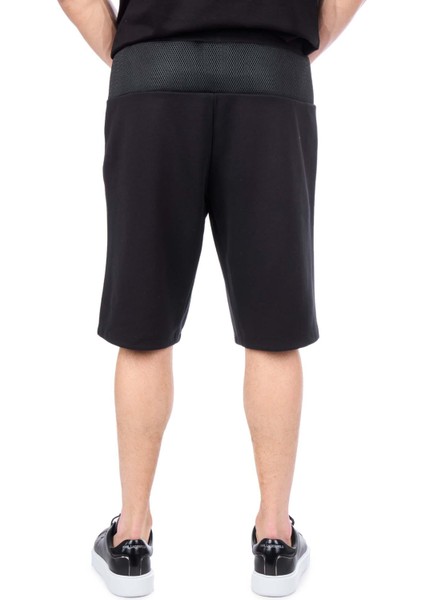 Siyah Erkek Sweat Şort 3DPS78PJARZ fırsatları