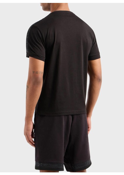 Bisiklet Yaka Siyah Erkek T-Shirt 3DPT12PJ7BZ fırsatları