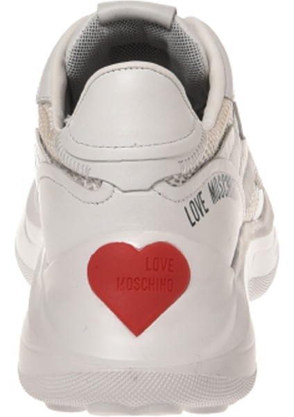 Beyaz Kadın Sneaker JA15366G1IIQA
