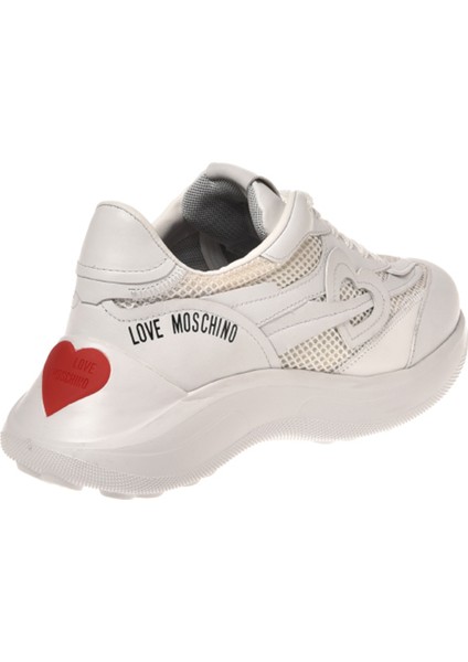 Beyaz Kadın Sneaker JA15366G1IIQA