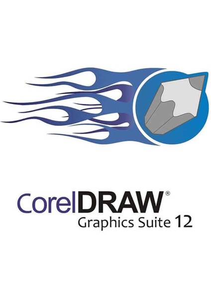 CorelDraw Graphics Suite 12 - 1 PC Lifetime/Kalıcı Lisans