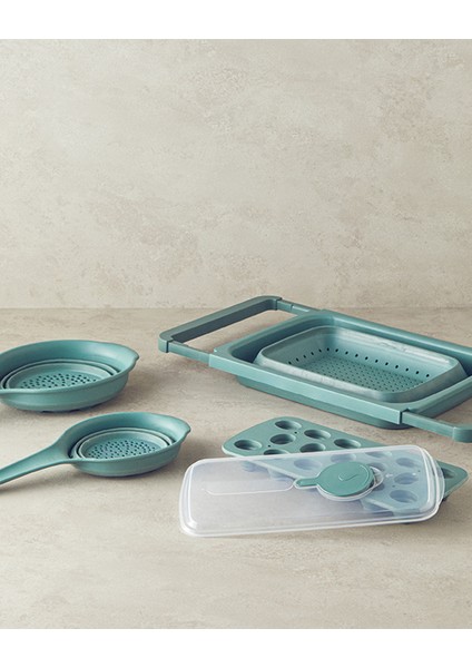 Mixed Shapes Plastik Mutfak Gereci Yeşil fiyatları