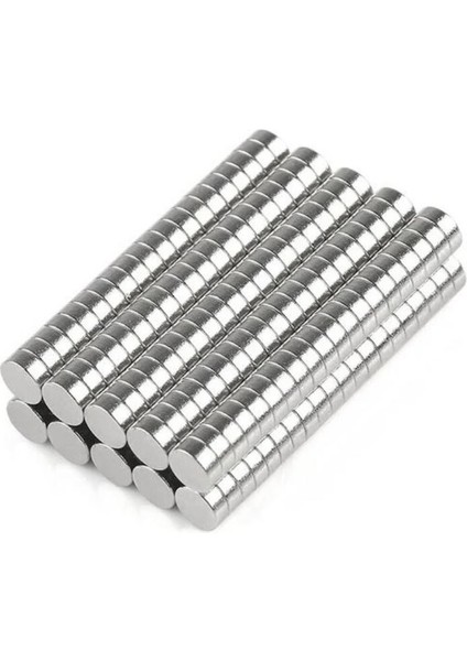 6x1.5mm Neodyum Güçlü Mıknatıs - Neodim Magnet