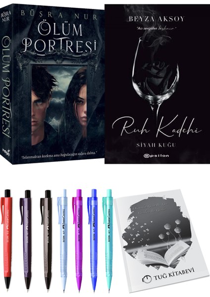 Ölüm Portresi - Ruh Kadehi + Kalem + Not Defteri