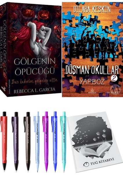 Gölgenin Öpücüğü - Gökçen 1 Loresima 2li Set+ Kalem + Kalem + Not Defteri