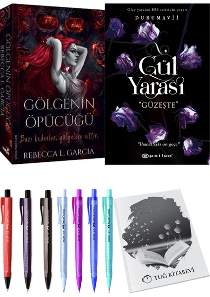 Gölgenin Öpücüğü - İyi Kız Ölüme Çok Yakın + Kalem + Not Defteri