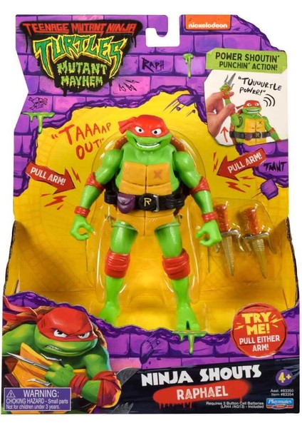 Tmnt Delüks Aksiyon Figürler TU800000 - Raphael