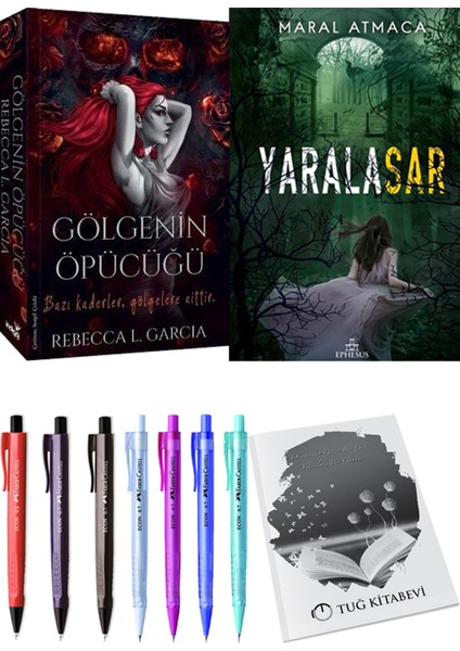 Gölgenin Öpücüğü - Yaralasar 4 + Kalem + Not Defteri