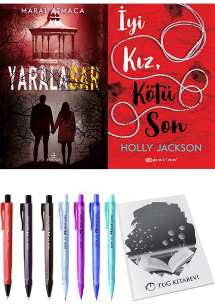 Yaralasar 4 Maral Atmaca ve Epsilon Yayınevi Iyi Kız, Kötü Son Holly Jackson 2li Set