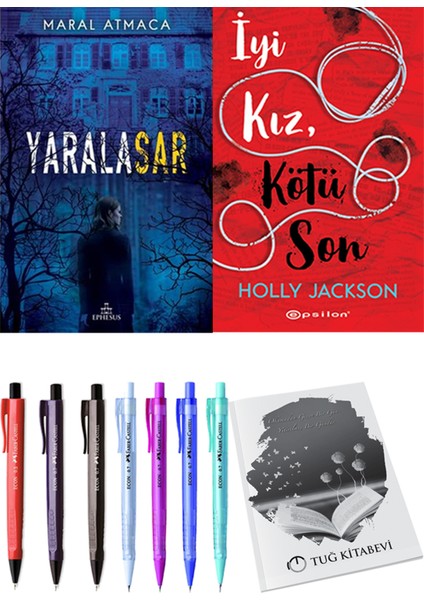 Yaralasar 1 Maral Atmaca ve Epsilon Yayınevi Iyi Kız, Kötü Son Holly Jackson 2li Set