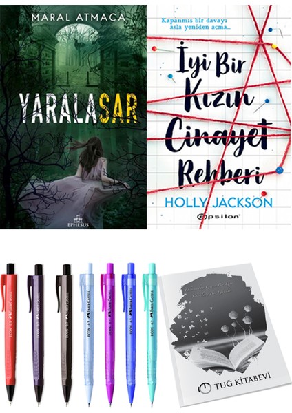 Yaralasar 2 Maral Atmaca ve Epsilon Yayınevi Iyi Bir Kızın Cinayet Rehberi Holly Jackson 2li Set