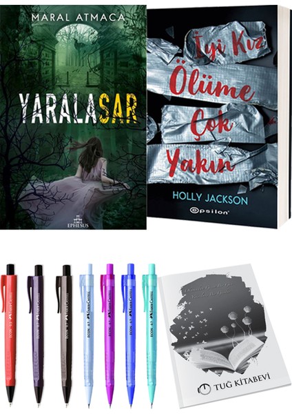 Yaralasar 2 Maral Atmaca ve Epsilon Yayınevi Iyi Kız Ölüme Çok Yakın Holly Jackson 2li Set