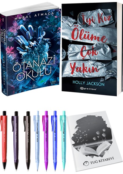 Ötanazi Okulu 1 Maral Atmaca ve Epsilon Yayınevi Iyi Kız Ölüme Çok Yakın Holly Jackson 2li Set