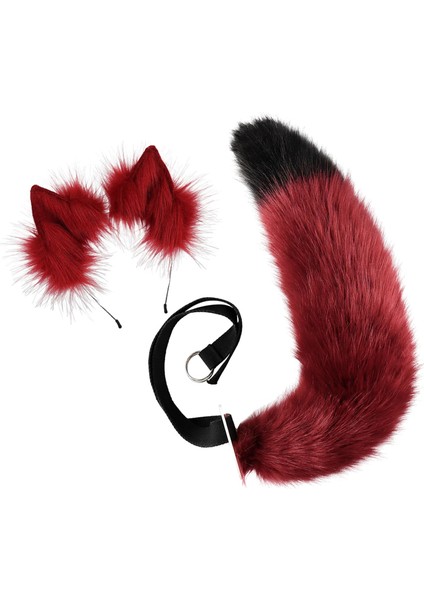 Sahte Kuyruk, Kadınlar Için Giyilen Bandı Şkin Festival Partisi Kırmızı (Yurt Dışından) fırsatları