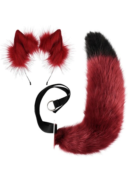 Sahte Kuyruk, Kadınlar Için Giyilen Bandı Şkin Festival Partisi Kırmızı (Yurt Dışından) indirimleri