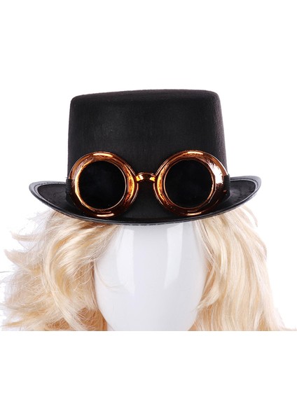 Retro Goth Steampunk Silindir Ş Ük Cosplay Kostüm Ş Cadılar I Endüstriyel Yaş Aksesuar Hediye Baş Aşınma , Altın (Yurt Dışından) indirimleri