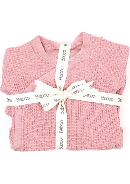 Waffle Hastane Çıkışı 4 Parça - Pembe