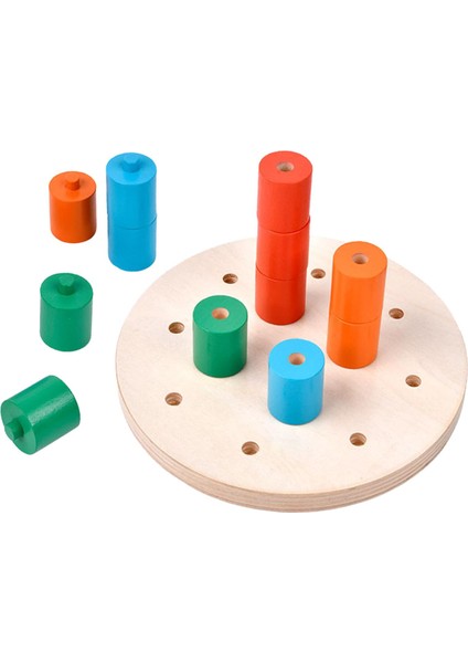 Yürümeye Baş Çocuklar Peg Board Eğ Montessori I 1+ Yaş Çocuklar Için (Yurt Dışından)