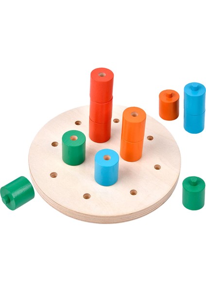 Yürümeye Baş Çocuklar Peg Board Eğ Montessori I 1+ Yaş Çocuklar Için (Yurt Dışından)