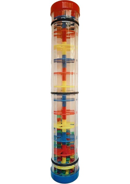 Rainstick Çıngırak Tüp Rainmaker Oyuncak 6-12 Ay Çocuk Kız 30 cm (Yurt Dışından)