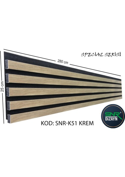 Akustik Panel (25 cm * 280 Cm) fiyatları