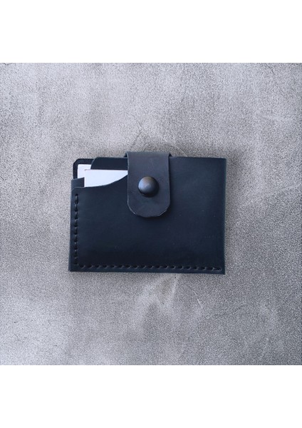 Cascadecarry El Yapımı Deri Minimal Kartlık Cüzdan