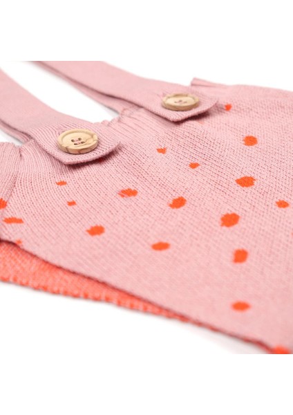 Pembe Desenli Bebek Donlu Tulum 6-12 Ay