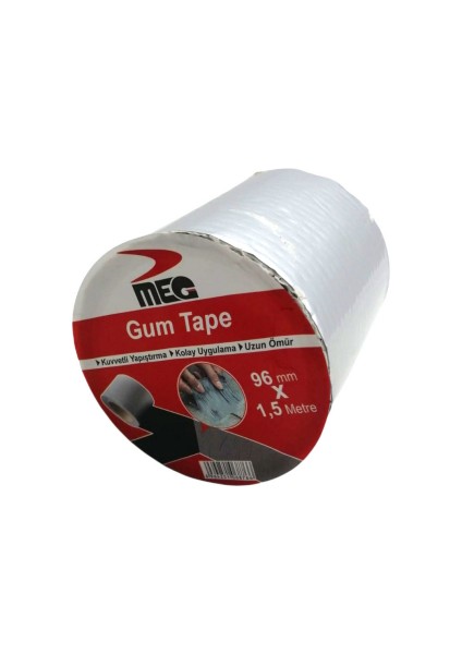 Gum Tape 96MMX1.5MT Su Sızdırmaz Sakız Tamir Bantı (K0)